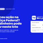 Arte gráfica em fundo azul com o selo “10 MOTIVOS • Venda do processo judicial”. À esquerda, em destaque, o título “Compro seu processo”, seguido da frase: “Troque a espera sem data por dinheiro hoje”. À direita, um quadro branco com o título “POR QUE VENDER AGORA” apresenta uma lista de benefícios: “Sair da espera sem data”, “Valor fechado, sem surpresa”, “Fim das impugnações do INSS”, “Quitar dívidas caras agora” e “Proteção contra novas regras”. Na parte inferior do quadro, consta a observação: “E mais 5 motivos no artigo”.